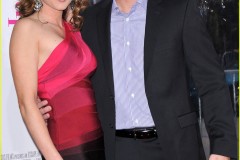 Jensen and Danneel at the premiere of \"The Back-up Plan\"