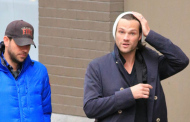 Supernatural's  Jared Padalecki heading to the set 11/06/2014