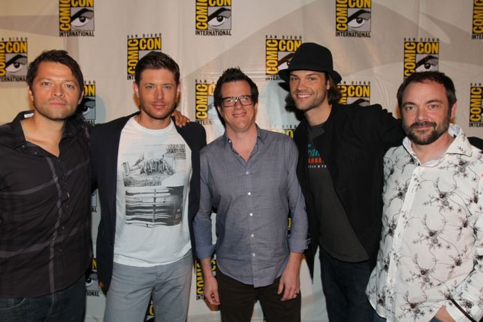 Supernatural rocks SDCC, NERDHQ - Pics, Misc. Tweets