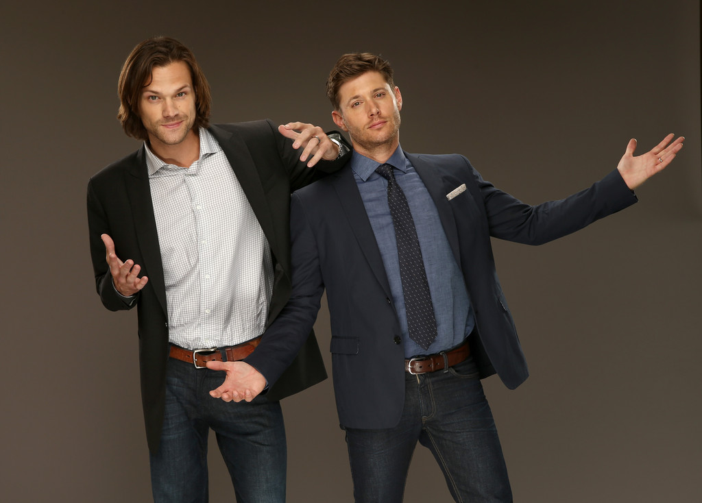 Supernatural - Jensen and Jared TCA 2014 Photoshoot